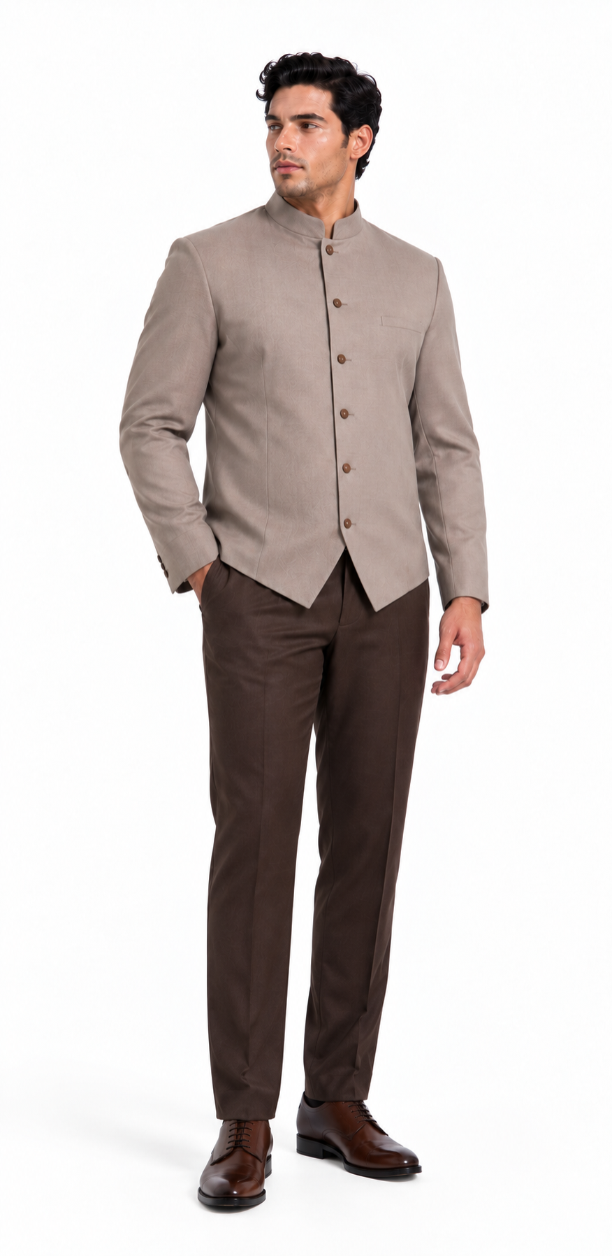 Modelo con uniforme Uniflomar