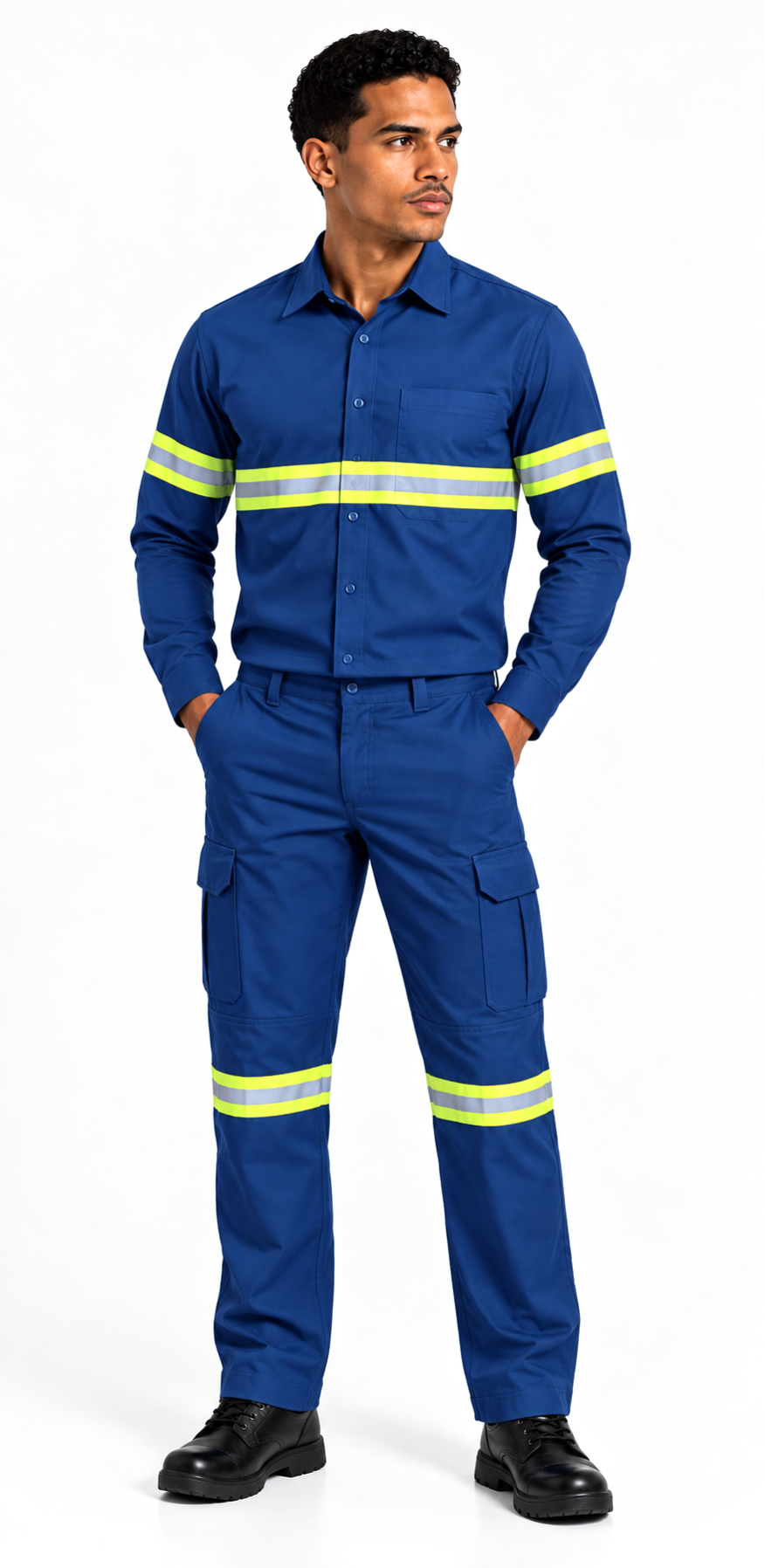 Modelo con uniforme Uniflomar